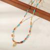 Collar de Perlas de Agua Dulce de Lujo Original Estilo Dunhuang Cadena de Lana Retro Nicho Cadena Clavicular Cadena para el Cuello Otoño e Invierno
