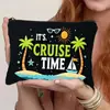 Bolsa de Cosméticos de Lino con Tema de Enfermera Gato Temu Amazon Transfronteriza Bolsa de Almacenamiento de Gran Capacidad Neceser Bolsa con Cremallera