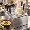 Venta Directa de Fábrica Cocedor Eléctrico Comercial de Fideos Equipo de Olla Caliente con Múltiples Tomas de Corriente Disponibles