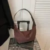 Bolso de mano de lujo de alta gama transfronterizo para mujer, gran capacidad, bolso cruzado texturizado, bolso de mano para el día a día, bolso simple de axila