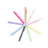 Pinza para el pelo de pico de pato fina de 6 cm con borde cruzado, galvanizada, sin costuras, con pintura en aerosol, para flequillo, horquilla para el pelo, bricolaje, pinza lateral para tocado