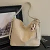 Bolsa grande retro minimalista transfronteiriça para mulheres, nova moda mochila tote fosca para o dia a dia, bolsa de ombro e transversal de grande capacidade