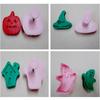 Cortador de resorte de animales, frutas y verduras para niños, creativo, bricolaje, jardín de infantes, hecho a mano, material plástico, molde de plastilina