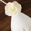 Bikini de Baño para Mujer con Flores Tridimensionales Estilo Nuevo 2026, Moderno y Sexy con Amarres, Bikini Transfronterizo de Amazon