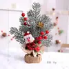 Árbol de Navidad Mini Más Vendido de Amazon, Diseño Creativo de Escena Navideña, Decoraciones y Adornos de Árbol de Navidad de Escritorio