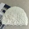 Gorro de Ganchillo Hecho a Mano Calado para Mujer, Versátil Sombrero de Lana Borgoña para Otoño e Invierno, Circunferencia de Cabeza Grande, Pequeño Turbante para Adelgazar el Rostro