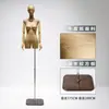 Nuevo maniquí femenino de papel kraft estilo coreano para escaparates de tiendas de ropa, maniquí de medio cuerpo diseñado específicamente para exhibir ropa de mujer