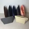 Nuevo inserto para bolso Longchamp tipo dumpling de fieltro transfronterizo, disponible con asas largas y cortas, tamaños grande y pequeño, organizador de bolso tote, mantiene la forma