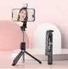 Palo selfie, trípode portátil de viaje, todo en uno de pie en el suelo de escritorio para transmisión en vivo, soporte universal multifuncional para teléfono móvil