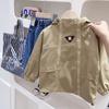 Cortavientos para niño primavera y otoño chic ocho estaciones nuevo moderno estilo coreano abrigo de bebé chaqueta de otoño para niños exterior para niño