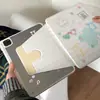 Funda Miffy en forma de corazón con trébol de cuatro hojas, adecuada para iPad Pro de 11ª generación, Air 4/5, con soporte giratorio, mini 7