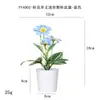 Más de 100 Tipos de Flores Artificiales y Plantas Verdes, Combinaciones de Plantas Artificiales en Maceta de Plástico, Flores Artificiales de Venta Caliente Transfronteriza, Mini Bonsáis Artificiales, Fuentes de Suministro
