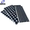 Almofadas de Pé Redondas de Espuma Eva Pretas, Almofadas de Pé Autoadesivas Antiderrapantes Absorventes de Choque, Almofadas de Amortecimento Resistentes ao Desgaste para Pés de Móveis, Mesas e Cadeiras, Personalizáveis