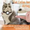 El Airtag Más Vendido de Amazon Colgante de Dirección Antiperdida para Mascotas con Cascabel, Collar Reflectante para Airtag
