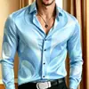 Primavera e Outono de 2026 Amazon Y2 AliExpress Novo Moda Europeia e Americana Estampada Cardigan Camisa Top Masculino
