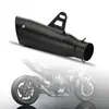 Carro esportivo de motocicleta modificado fileira reta cônica Z900 ZX-6R rebel CM500 Z800R6 escapamento tipo barril