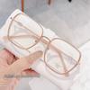 M2288 nuevos lentes anti-luz azul luz plana sin graduación para hombres y mujeres cuadrados de montura completa ligeros fabricantes de monturas de lentes