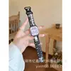 Correa de Silicona con Diseño de Lluvia Estrellada y Conejo Pianista para Apple Watch 9 10 11 iWatch Ultra Pulsera