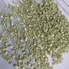 Acrílico gradiente bicolor ponto de glitter luminoso dourado perolado pequeno lírio-do-vale brincos diy acessórios de grampo de cabelo antigo