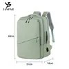 Mochila de viaje transfronteriza para mujer, bolsa de viaje ligera de gran capacidad, mochila de viaje multifuncional para viajes cortos con compartimento para portátil