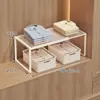 Zapatero de niveles ajustable para dormitorio, soporte para zapatos debajo del escritorio de estudiante, organizador de almacenamiento, estante de almacenamiento para zapatero en casa