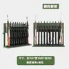 Gabinete Inteligente para Armas, Gabinete de Almacenamiento para Armas Largas, Gabinete de Almacenamiento de Armas, Gabinete para Municiones, Cerradura con Contraseña de Huella Dactilar, Reconocimiento Facial Se Puede Personalizar