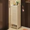 Zapatero de Múltiples Niveles para Entrada de Casa, Zapatero Extremadamente Estrecho para Habitaciones de Alquiler, Simple, Bonito, Almacenamiento, Dormitorio