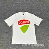 Transfronterizo Nuevo Cort Camiseta de Manga Corta Alcatraz Logo de Letras Estampado Cuello Redondo Casual Americano Holgada Media Manga