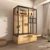 Gaiola para Animais Gaiola para Pássaros Extra Grande Extra Grande Papagaio Phoenix Negro Villa de Luxo Transparente Ecológica Externa Gaiola para Pavão