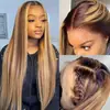 Peluca Lace Frontal Rizada 13x 4 Peluca Lace Frontal 13*4 Marrón Cabello Largo Liso Amazon