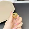 Joyería Chapada en Oro, Anillos de Estilo Tradicional, Disponibles en Diseños Pulidos o Ajustables, Modernos, Simples y Elegantes, Anillos Unisex para Pareja, Suministro al por Mayor