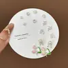 Set Semanal de Pendientes de Nicho Estilo Coreano, Pendientes Lindos y Compactos de Aleación Electroplateada con Pedrería, Venta al por Mayor