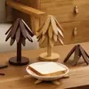 Alfombrilla Aislante Térmico de Madera Maciza, Alfombrilla Antiescaldado, Alfombrilla de Mesa Resistente a Altas Temperaturas para el Hogar, Alfombrilla para Ollas, Alfombrilla para Tazas, Alfombrilla para Cazuelas con Acabado Premium
