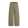 Calça de Trabalho Casual Versátil Estilo Minimalista Retrô Japonês Neoism para Homens, Marca Tendência Algodão Reto Solto Longa K26003