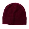 Gorro 100% Cachemira Pura para Hombre y Mujer Cuadrado Consaini Siete Agujas Doble Hilo Moda Cálido Tejido Gorro Cálido