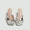 Chanclas de Tira para Dedo del Pie Stiletto Francesas para Mujer 2026 Nuevo Llegada de Verano Ropa Exterior Sensación de Alta Gama Sandalias Casuales Abiertas para Playa
