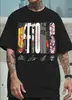 2025 verano nuevo comercio exterior Europa y Estados Unidos Amazon tesoro impresión digital camiseta manga corta cuello redondo top