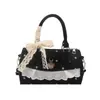 Bolso Pequeño para el Trabajo Mujer 2026 Nuevo Otoño/Invierno Tacto de Alta Gama Ligero Nicho Lunares Cruzado Bolso de Mujer para el Trabajo