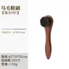 Cepillo para Cuidado de Crin de Caballo de Madera Polvo Aceitado Cuidado de Crin de Zapato Cepillo Aceitador de Zapatos