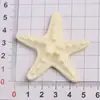 Simulação Estrela-do-Mar Grande Média Acessórios para Joias de Resina DIY Cola Cremosa Presilha de Cabelo Elástico de Cabelo Pingente Acessórios para Crocs