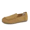 Mocassins Retrô para Mulheres, Novo Estilo Outono, Slip-On com Solado Macio, Leves e Confortáveis para Mamãe
