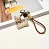 Pingente de Gato 3D de Tecido Fofo Estilo Coreano para Bolsa Chaveiro Acessório Presente Criativo para Casais
