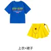 Disfraces de Baile Callejero para Niños Hip-Hop para Niños Verano Holgado Estilo Callejero Ropa de Escenario para Niñas de Jazz
