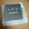 Estilo industrial retrô painel de aço inoxidável cinza cor primária trefilado interruptor de alavanca 86 tomada metálica aberta e oculta