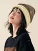 Gorro de Punto al por Mayor Nuevo Estilo Otoño e Invierno de 25 Años para Mujer, Versátil y Cálido para el Invierno, Gorro de Lana Casual y Versátil para Clima Frío
