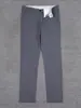 Pantalones casuales de lino de alta gama para hombre, verano, finos, rectos, elásticos, lavados, nuevos 2023, de algodón y lino, pantalones largos de negocios