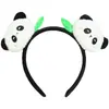 Diadema de Felpa de Panda Accesorio para el Cabello de Niña Pasador para el Cabello Infantil Diadema de Animal para Lavarse la Cara Elemento Dulce de Dibujos Animados Flequillo