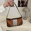 Bolso de Viajero Estilo Coreano para Mujer 2025 Nuevo Bolso Bagel Texturizado Bolso de Axila Bolso de Axila Portátil Simple Bolso de Hombro para Mujer