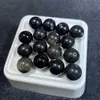 Cuentas Sueltas de Obsidiana Natural Hechas a Mano Accesorios para Pulseras de Cuentas Sueltas de Obsidiana DIY