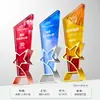 Troféus de Metal Personalizados para Funcionários Destaques, Basquete, Futebol, Música, Reuniões Anuais Criativas, Troféus de Cristal, de Alto Padrão e Elegantes